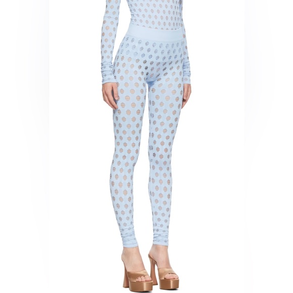 Maisie Wilen Perforated Turtleneck & Leggings Set - Picture 4 of 7
